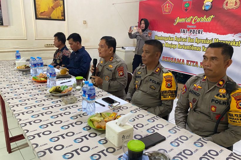 Jumat Curhat, Polrestabes Makassar Dengar Masukan dari Warga