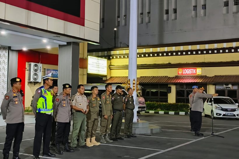 Polrestabes Makassar Gelar Patroli Skala Besar Jelang Pemilu 2024