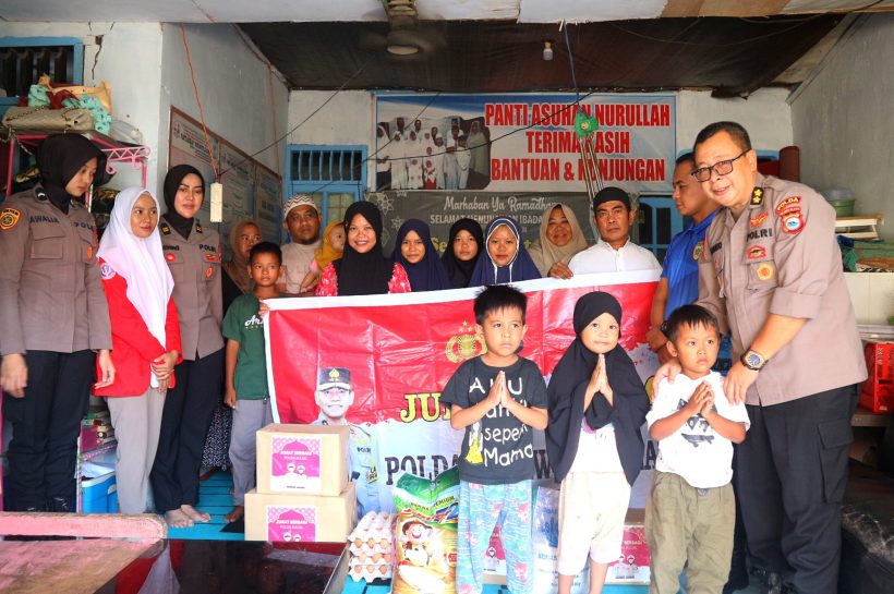 Peduli Sesama, Bag Psikologi Biro SDM Polda Sulsel Gelar Jumat Berbagi program Kapolda Sulsel