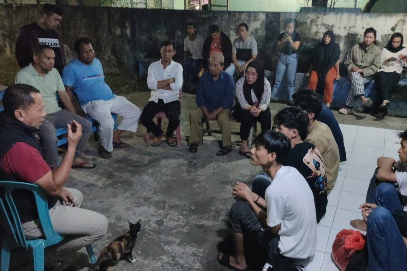 Tudang Sipulung Polsek Mariso Bersama Lurah dan Tokoh Masyarakat Kel. Lette Kec. Mariso Makassar