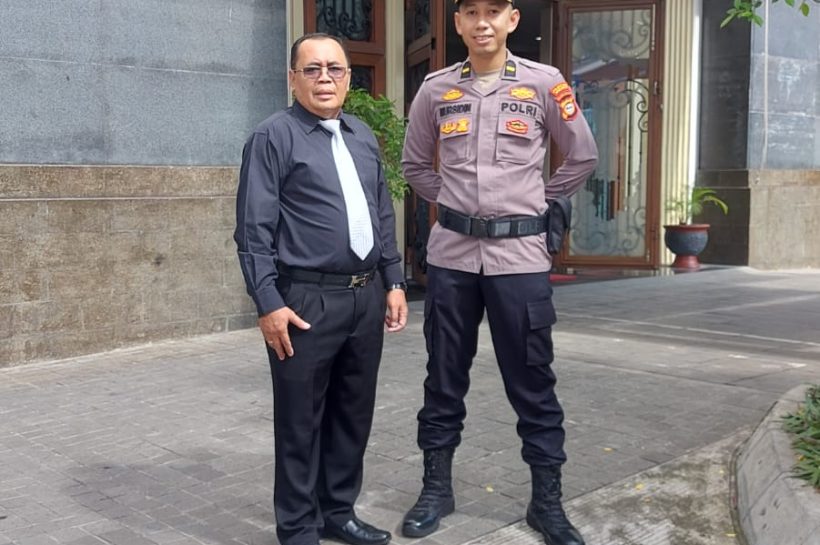 Personil Polsek Bontoala Amankan Jumat Agung Ummat Kristiani