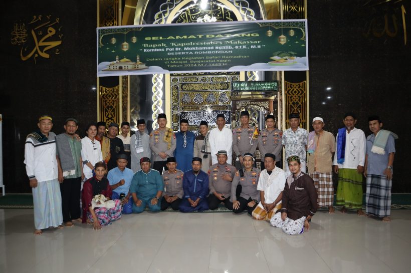Safari Ramadhan Kapolrestabes Makassar Memantau Situasi Kamtibmas Tetap Kondusif