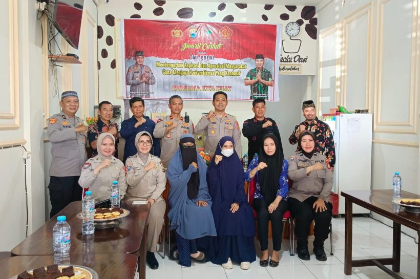 Jumat Curhat Rutin Polda Sulsel Hadir Lebih Dekat di Kabupaten Gowa