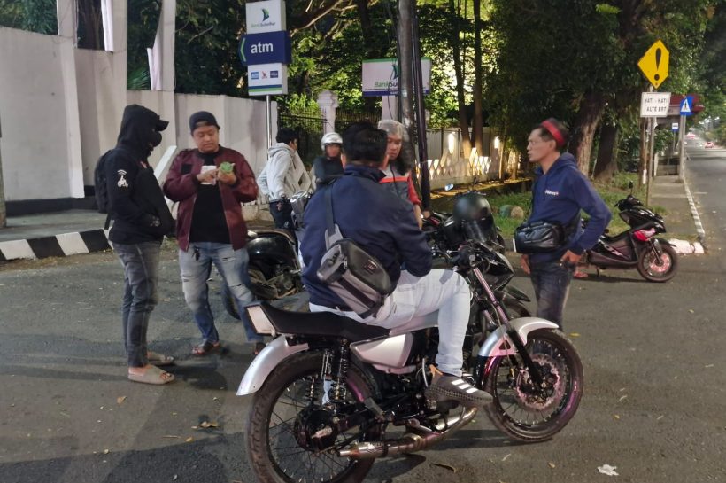 Unit Opsnal Polsek Panakkukang Melaksanakan Patroli Pemantauan Wilayah Antisipasi Balap Liar, Perkelahian Kelompok & 3C.