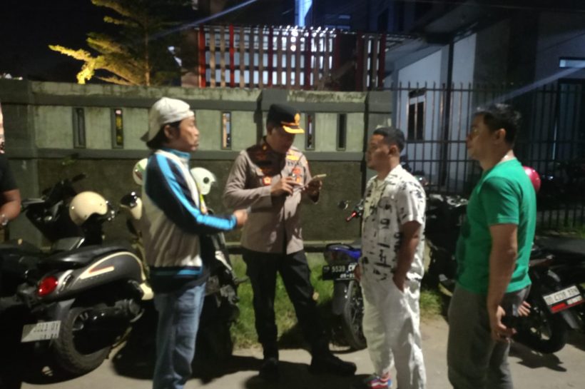 Polsek Mariso Patroli Malam Menjaga Situasi Kamtibmas Kondusif