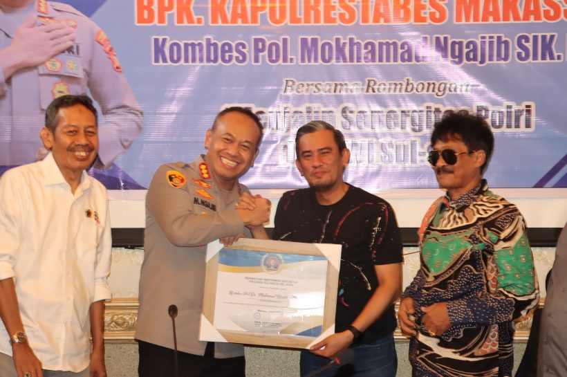 PWI dan Polrestabes Makassar Gelar Silaturahmi, Ajak Ciptakan Pilkada 2024 Aman Damai