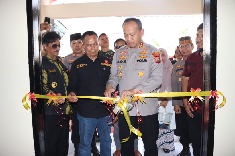 Kapolrestabes Makassar Resmikan Sekertariat FKPM Sektor Manggala, Langkah Meningkatkan Harkamtibmas