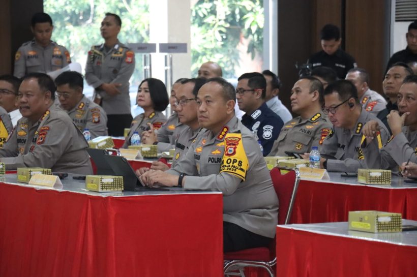 Kapolrestabes Makassar Hadiri Commander Wish Kapolda Sulsel