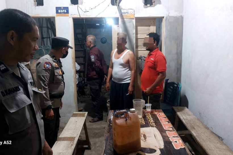 Respons Laporan Warga, Polsek Manggala Kembali Bubarkan Pesta Miras di Wilayah Bitowa