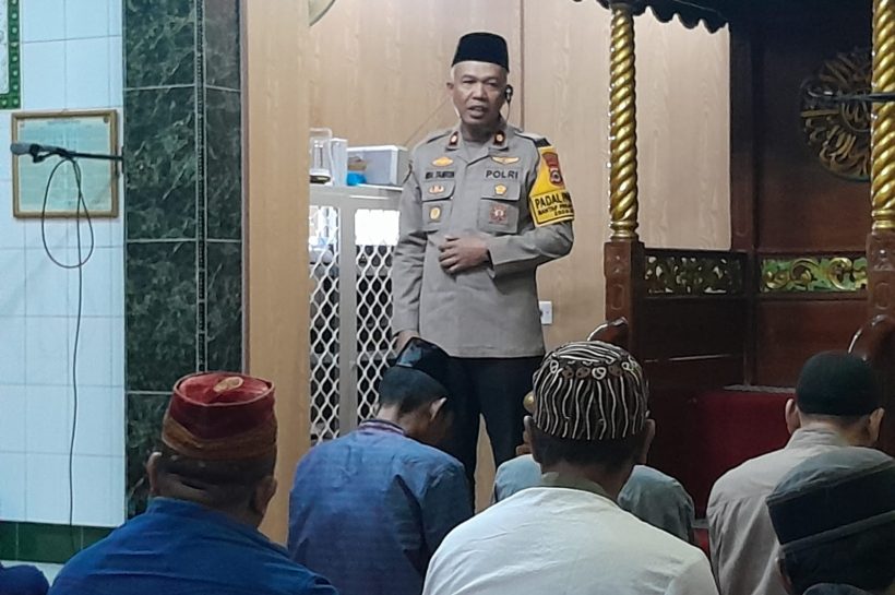 Kapolsek Makassar Gelar Safari Subuh Di Masjid Al-furqan Makassar