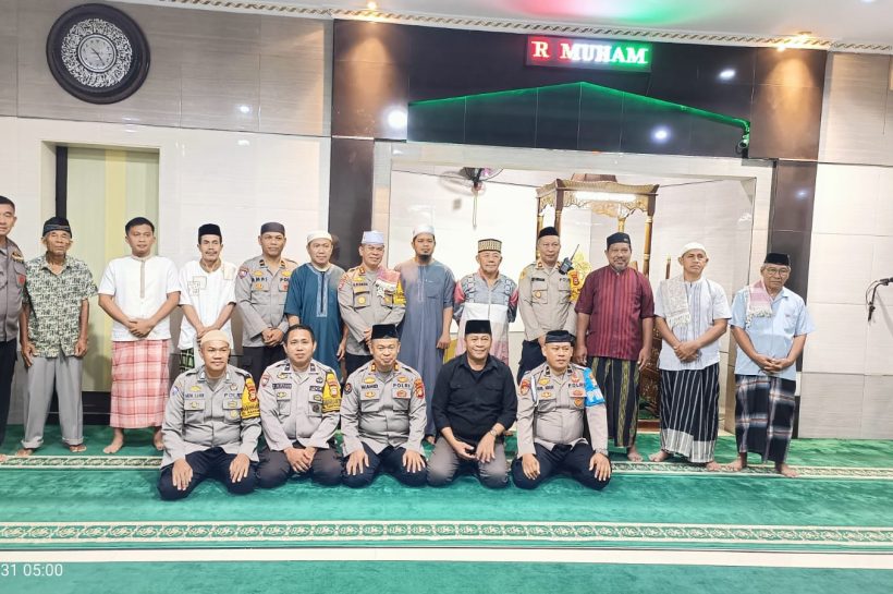 Polrestabes Makassar Gelar Safari Subuh di Masjid Jami Nur Muhammad Ajak Jaga Kamtibmas Menjelang Pilkada
