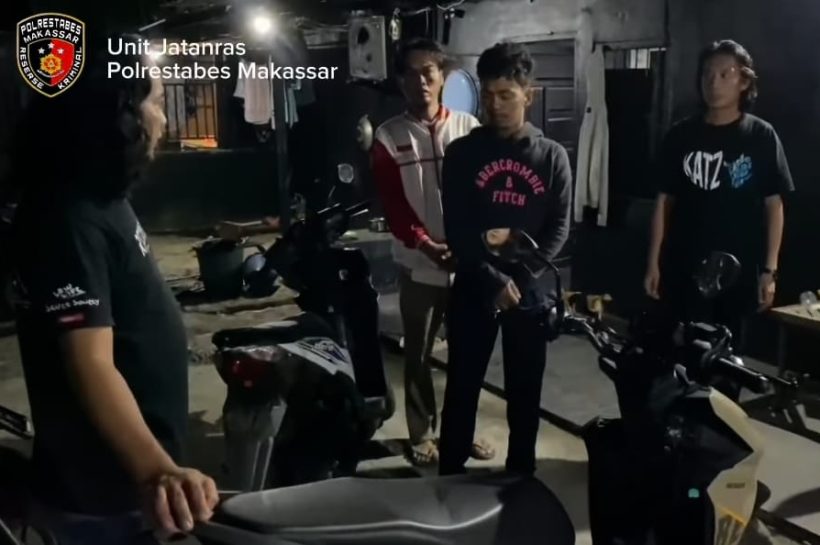 Jatanras Polrestabes Makassar Ringkus Dua Pelaku Jambret di Tamalate
