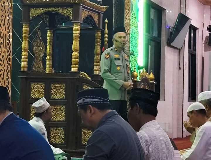 Cooling System Kapolsek Makassar Kembali Gelar Safari Subuh Di Masjid Miftahul Khaeyr