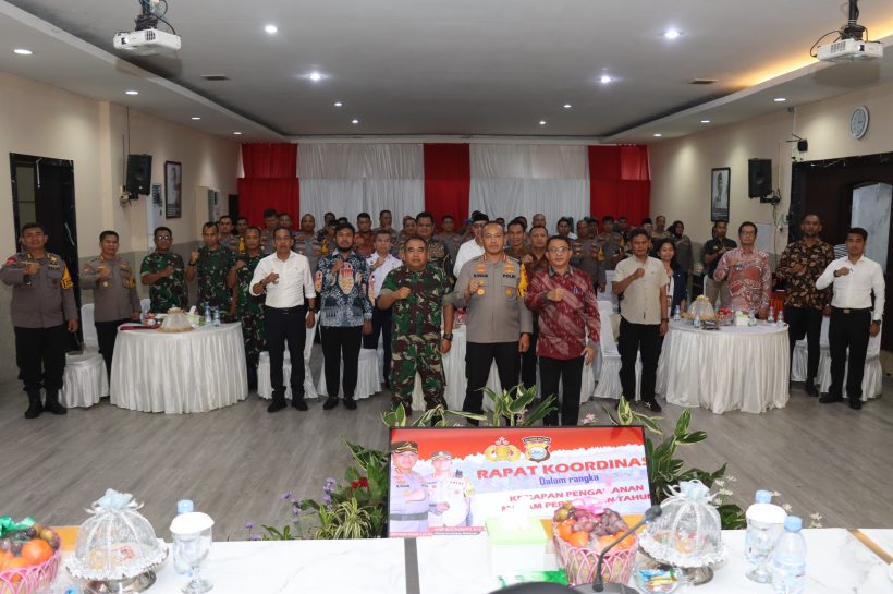 Polrestabes Makassar Gelar Rapat Koordinasi Pengamanan Malam Pergantian Tahun 2024-2025