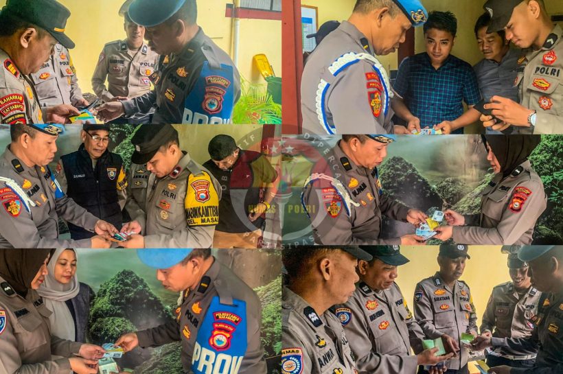 Tingkatkan Disiplin, Provos Polsek Panakkukang Lakukan Pemeriksaan Surat Kelengkapan Anggota Polri dan Sikap Tampang