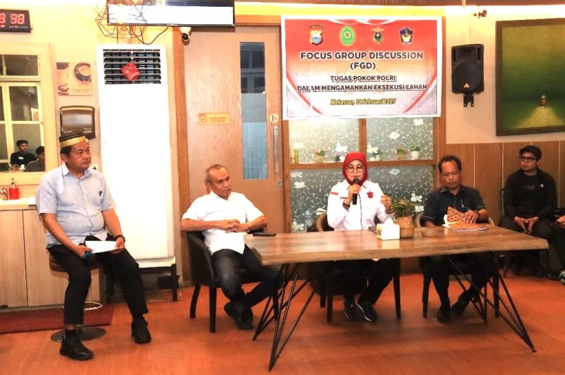 Polrestabes Makassar Gelar FGD Bahas Tugas Pokok Polri dalam Pengamanan Eksekusi Lahan