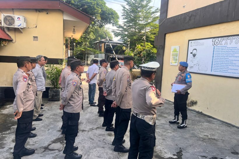 “Tetap Jadi Polisi Yang Baik, Jadikan Ladang Ibadah, Hindari Pelanggaran !!!” Pesan Kanit Propam Polsek Mamajang