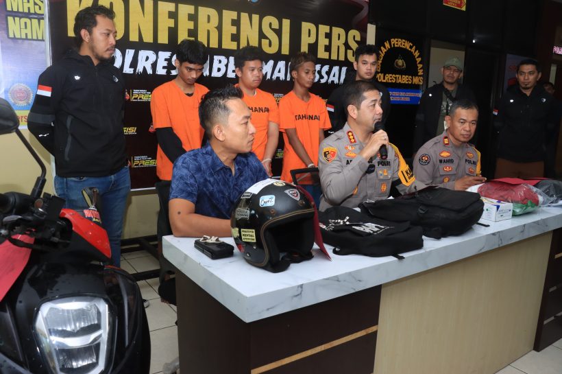 Polrestabes Makassar Berhasil Ungkap Kasus Pelemparan Bom Molotov di Pos Polisi