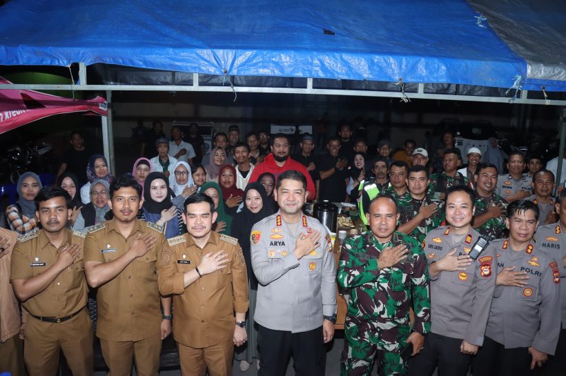 Kapolrestabes Makassar Gelar Ngopi Kamtibmas di Kelurahan Masale