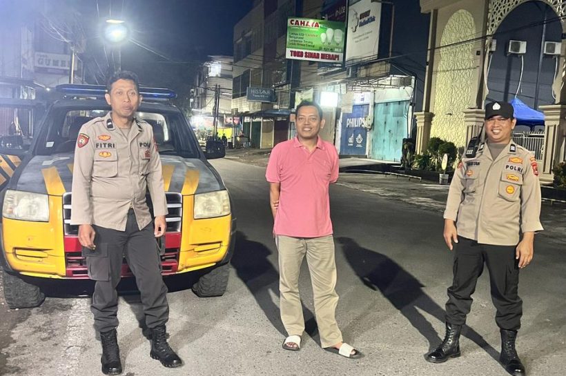 Pastikan Wilayah Aman Dan Kondusif, Personil Polsek Ujung Pandang Gencarkan Patroli