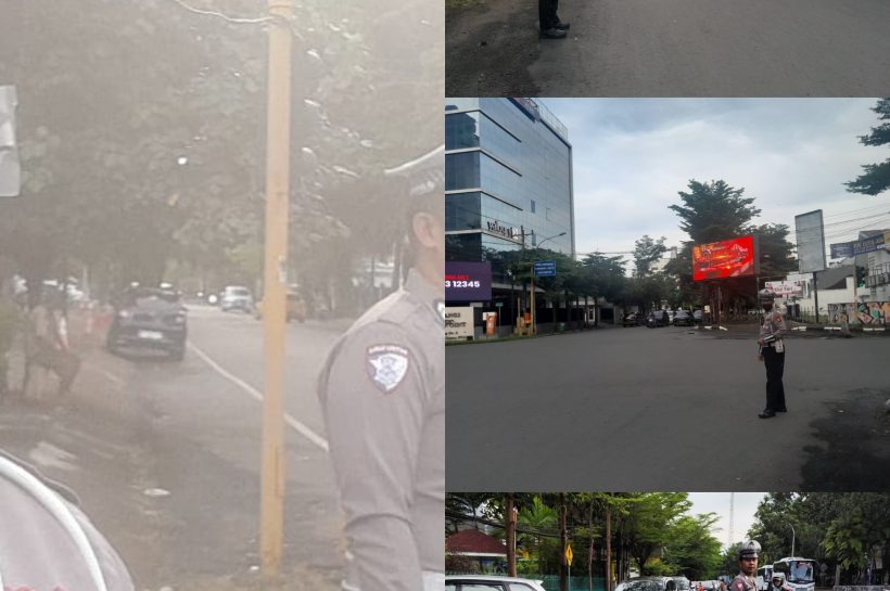 Beri Rasa Aman Saat Berkendara Di jalan Raya, Personil Berikan Pelayanan Kepada Masyarakat