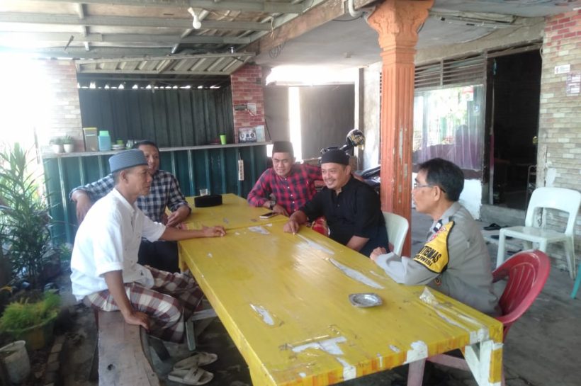Komunikasi Intens, Bhabinkamtibmas Sambangi Ketua RT dan RW di Wilayah
