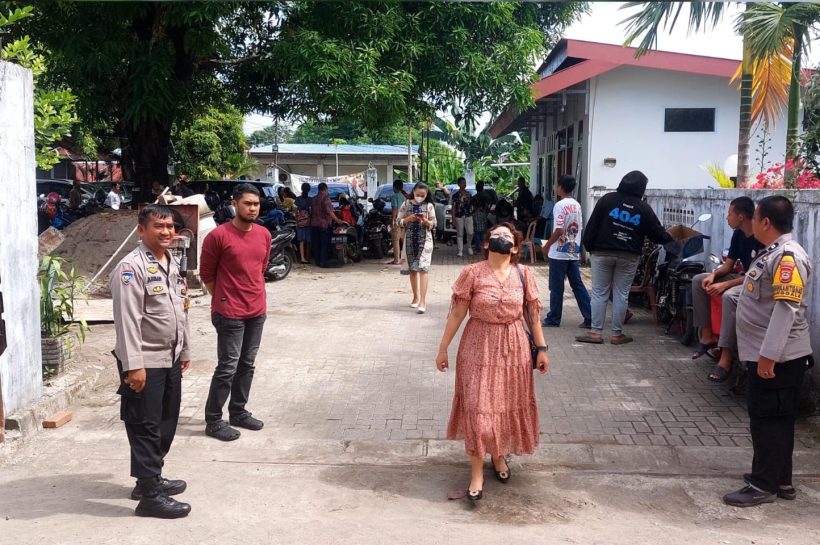 Polsek Manggala Amankan Ibadah Kenaikan Isa Almasih di Lima Lokasi Ibadah di Wilayahnya