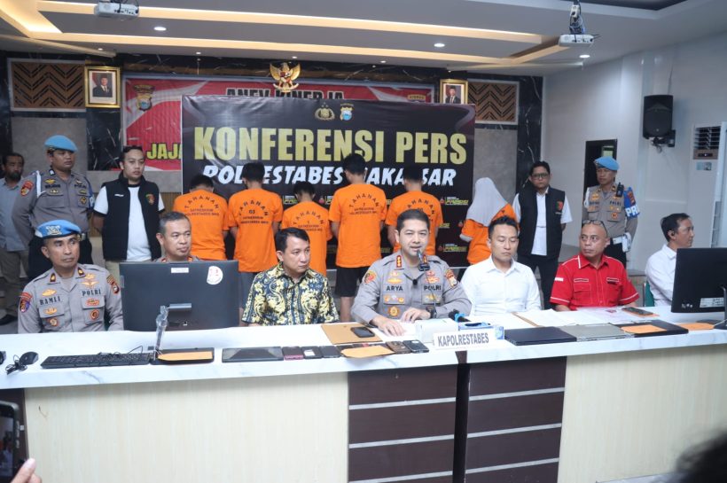 Polrestabes Makassar Ungkap Sindikat Kecurangan UTBK Masuk Unhas, Enam Pelaku Ditangkap