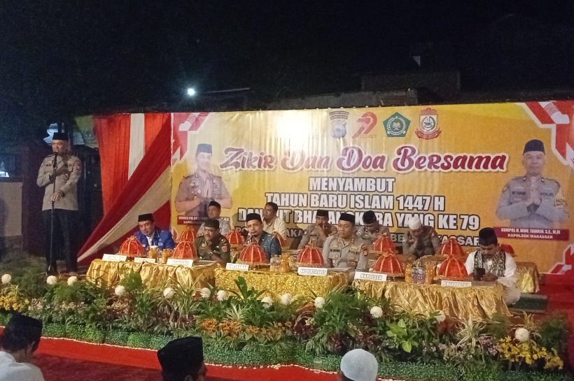 Polsek Makassar Gelar Zikir dan do’a bersama Menyambut Tahun Baru Islam