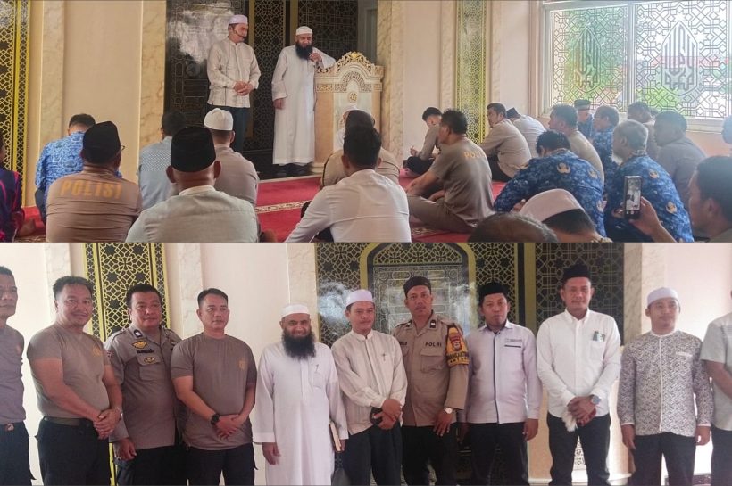 Masjid Al-Amaan Mapolsek Manggala Hadirkan Syekh Dr. Nawwaf Al-Haarisy dalam Pengajian Spesial