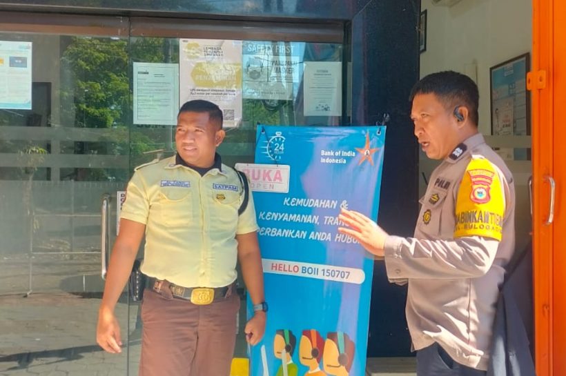 Bhabinkamtibmas Bangun Komunikasi Dan Sinergitas Dengan Security, Demi Menjaga Dan Memelihara Kamtibmas