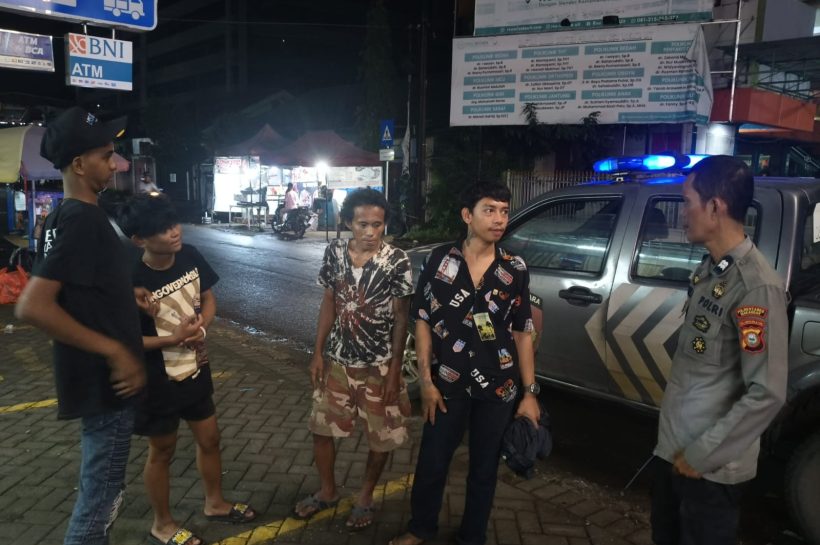 Patroli Malam Polsek Tamalate di Kawasan Wisata dan Jalan Protokol Jadi Fokus Pemantauan