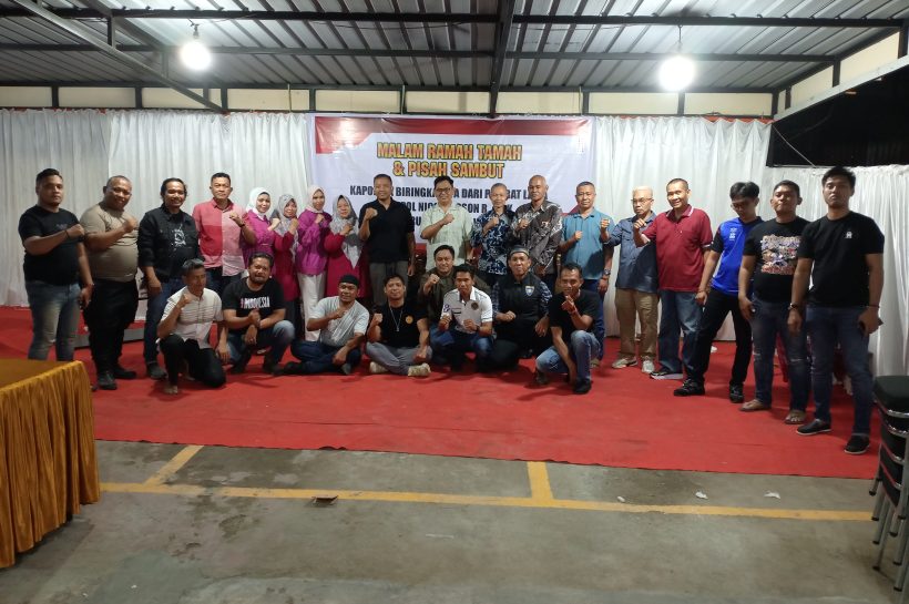 Pisah Sambut Kapolsek Biringkanaya Di Halaman Mako Polsek Biringkanaya