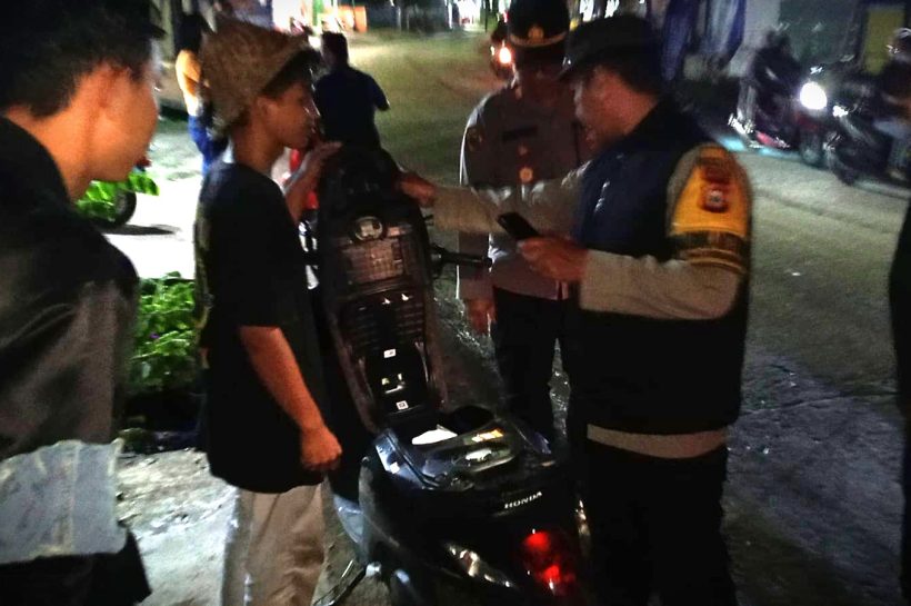 Polsek Biringkanaya Razia Knalpot Brong, 15 Motor Terjaring