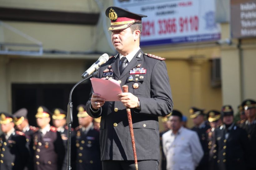 Kapolrestabes Makassar Pimpin Upacara Hari Sumpah Pemuda ke-97, Gelorakan Pemuda Pemudi Bergerak Indonesia Bersatu